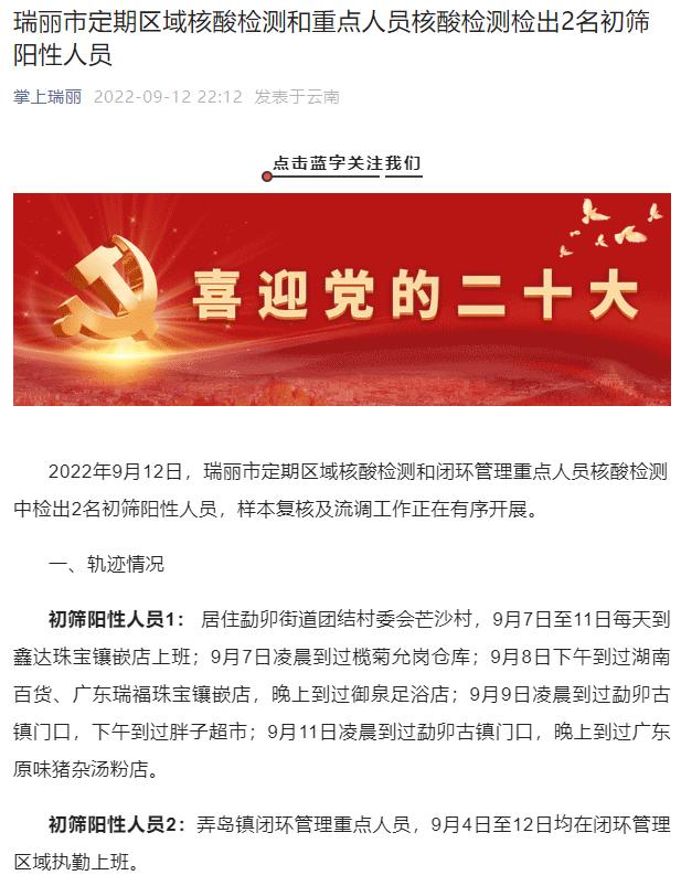 云南瑞丽核酸检测最新进展，科技助力守护生命之光
