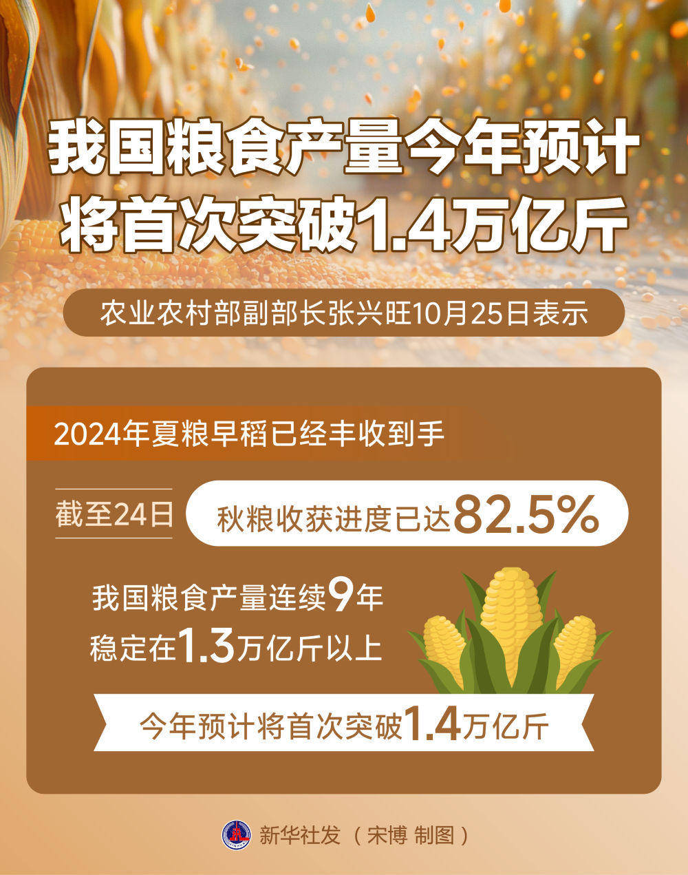 中国粮食最新动态，丰收喜悦与农业进步骄傲