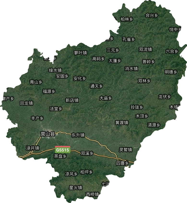 探秘营山县最新版图，领略地域全新风貌🔥🗺️