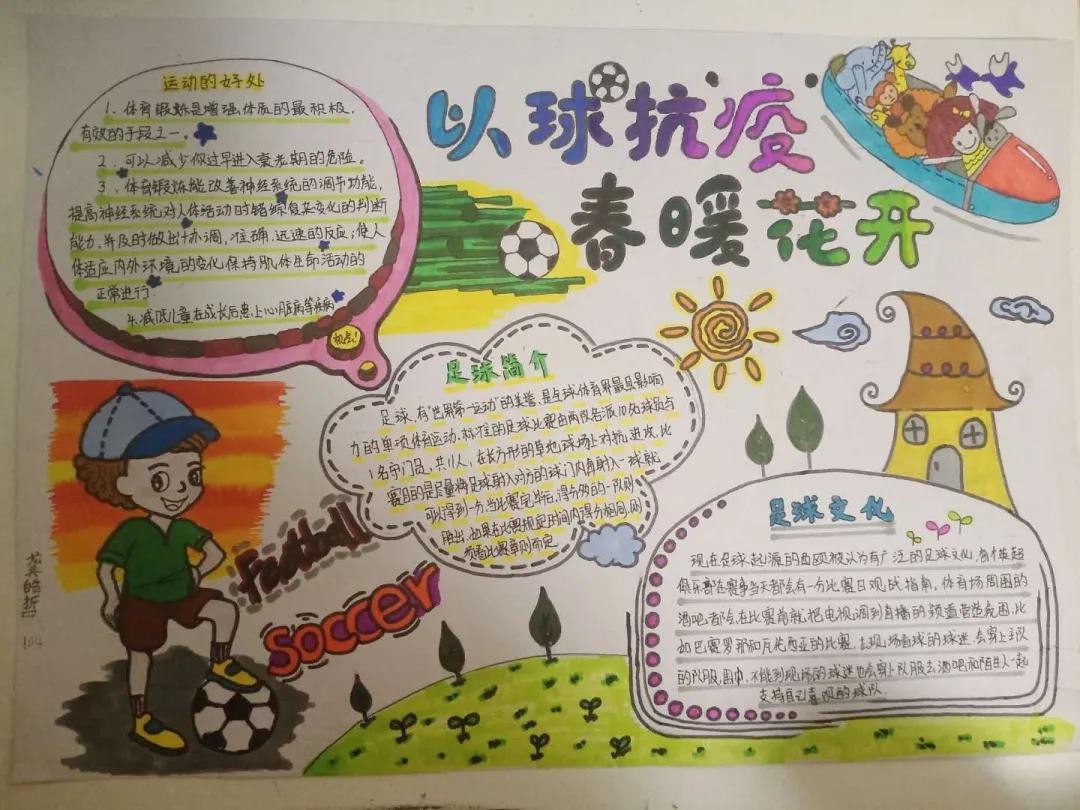 科技重塑赛场风云，足球比赛手抄报的魅力展现