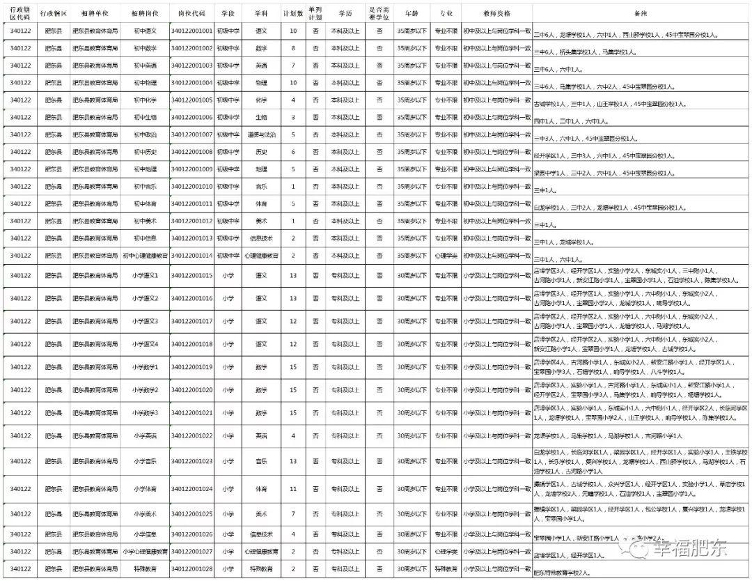 肥东最新招聘信息全面概览