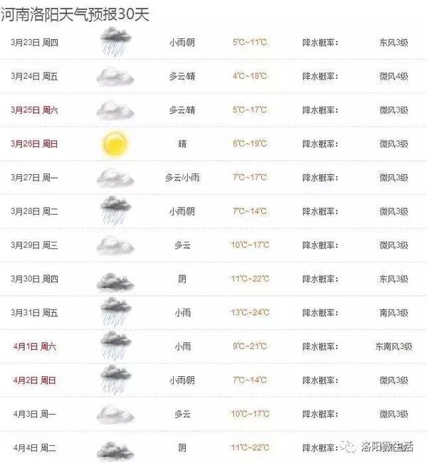 洛阳市最新天气预报实时更新🌦️